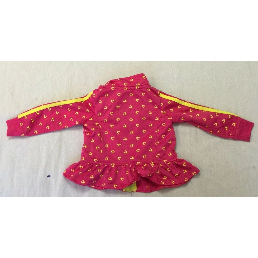 PUMA GIRLS ATHLETIC JACKET HOODIE 12 MONTHS